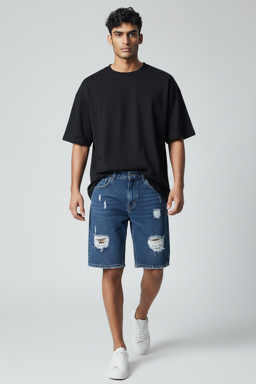 Men Short Jeans Available in 3 colors