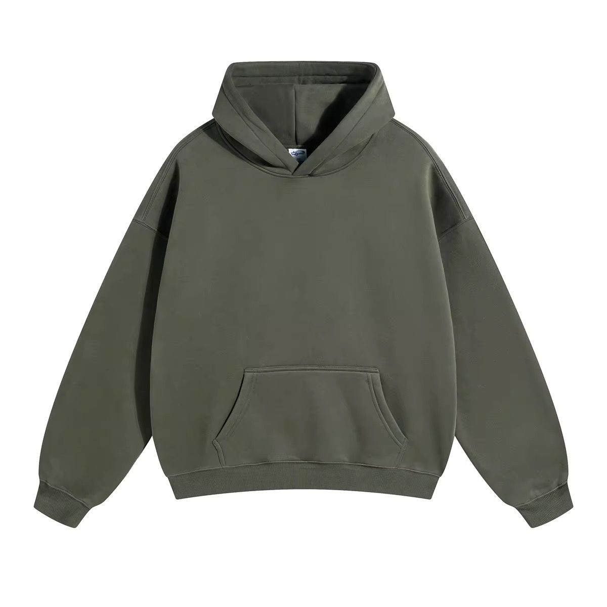 Basic Hoodies Olive Unisex