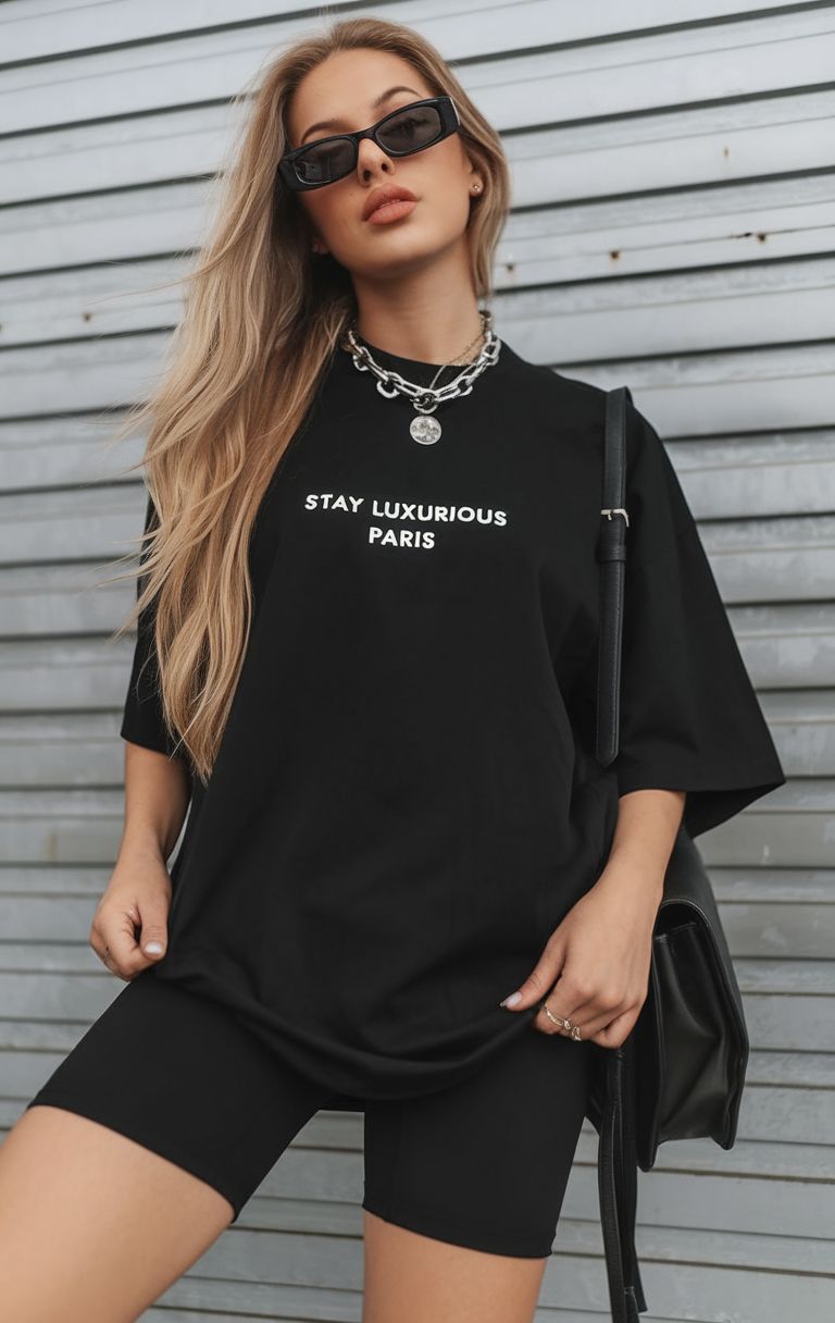Inner Peace Aesthetic Short Sleeve Round Neck Trendy Fashion Styling T-shirt, Positive shi