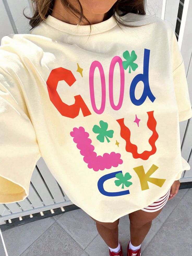 Women's Good Luck T-Shirt Fashion