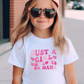 Kids Mother Day Shirt Just A Girl Who Loves Her Mama Shirt Cute Daughter