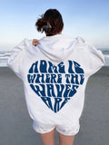 Home Is Where The Waves Are Hoodie, Ästhetischer Strand Hoodie, Preppy Sweatshirt, Süßer Hoodie, VSCO Hoodie, Trendy Hoodie
