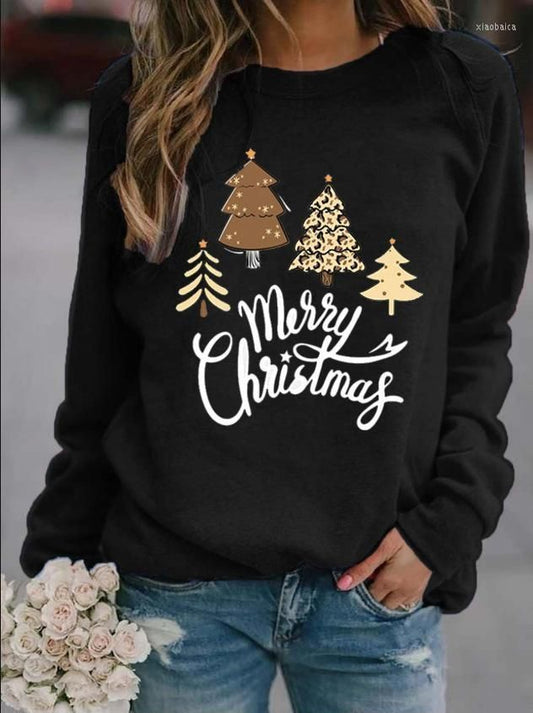 Christmas Sweatshirt Women Oversized