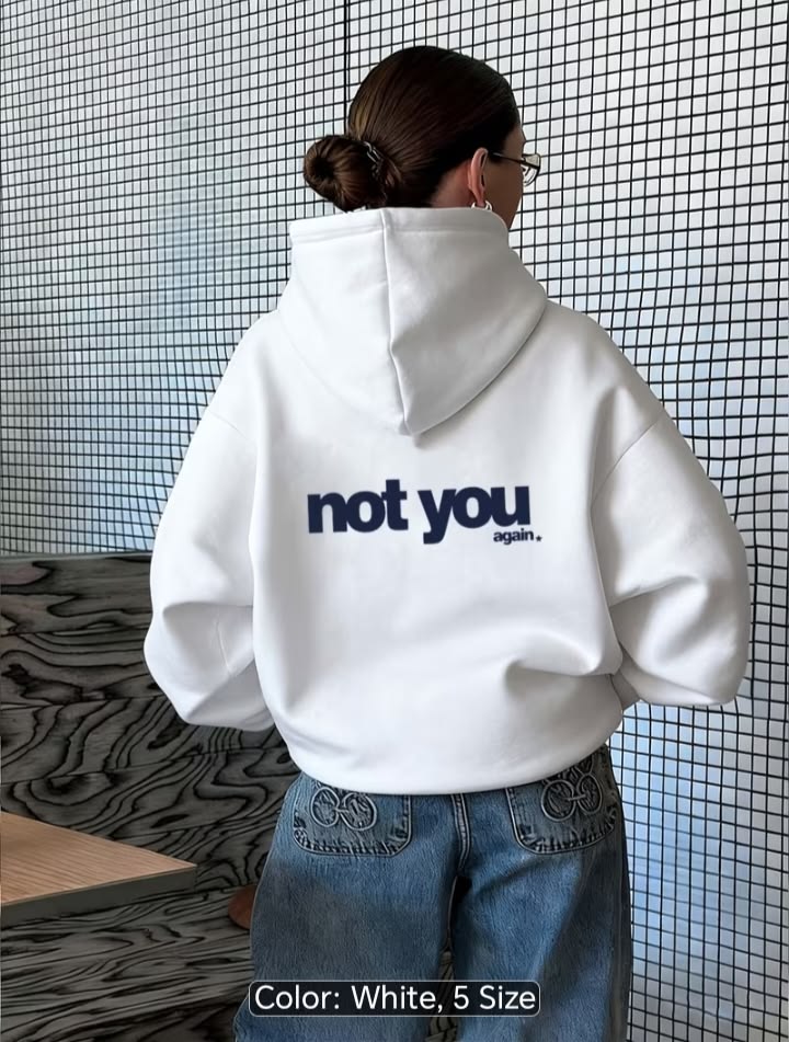 Not you women hoodies
