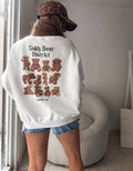 Teddy Beer Women Sweatshirt