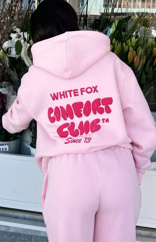 white fox boutique hoodie white fox comfort club