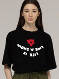 Big Reverse Lettering T-Shirt