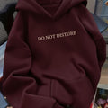 WOMEN HOODIES BOURGANDY