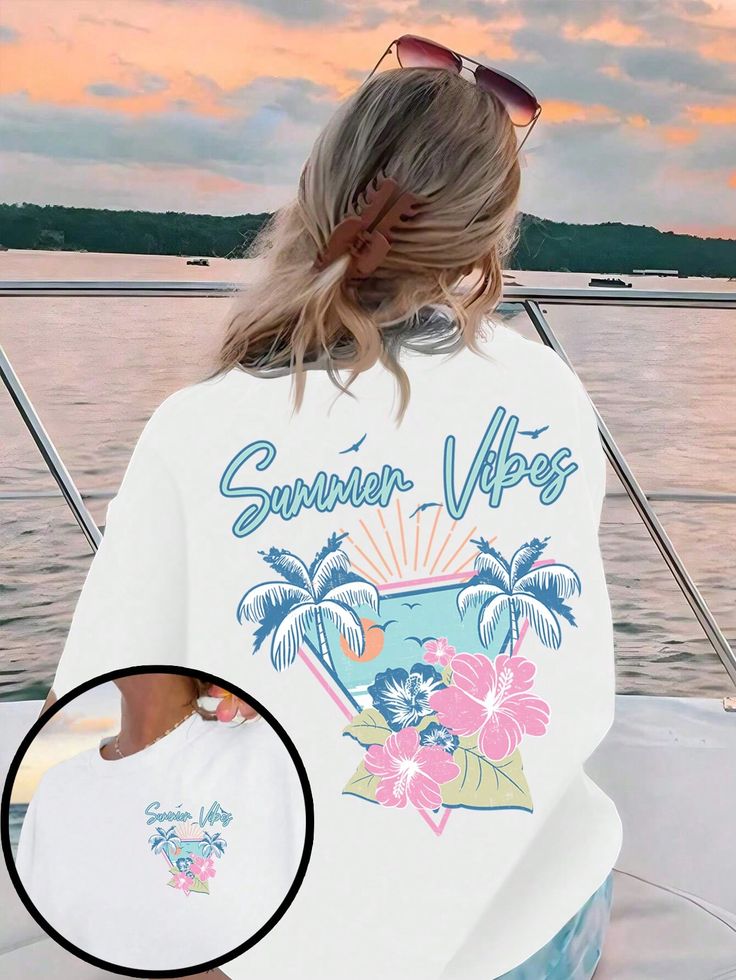 Summer Vibes Tshirt Oversized