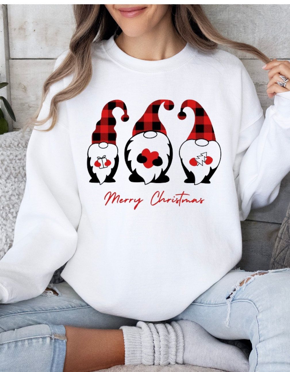 Funny Santa Christmas Sweatshirt: Festive Holiday Pullover