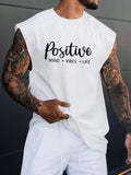 Men Fashion Sleeveless Tank Top With Printed Design