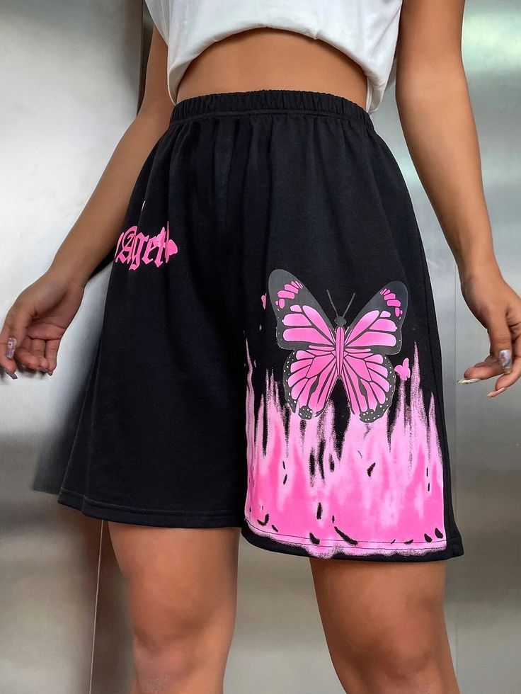 Butterfly Women Short