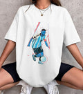 Lionel Messi Argentina Vintage Design T-shirt