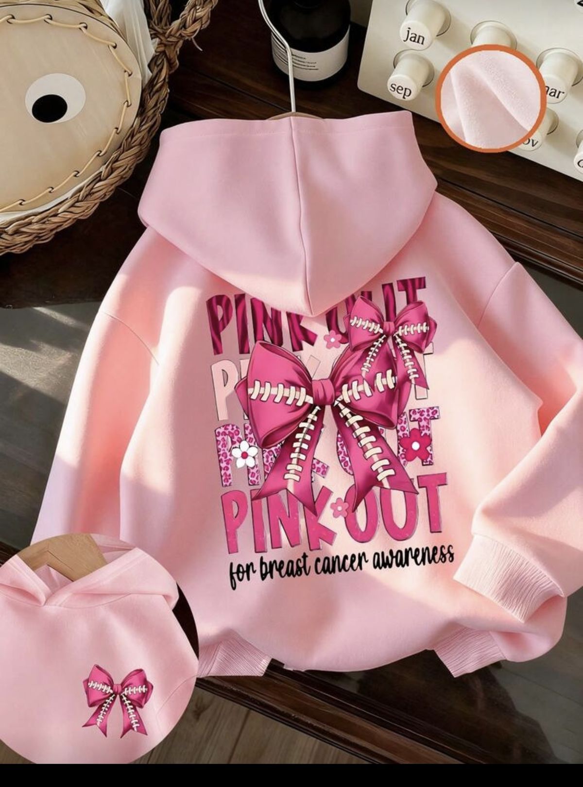 Pinkout Hoodies