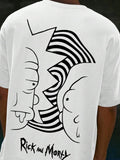Rick And Morty Oversized Tshirt