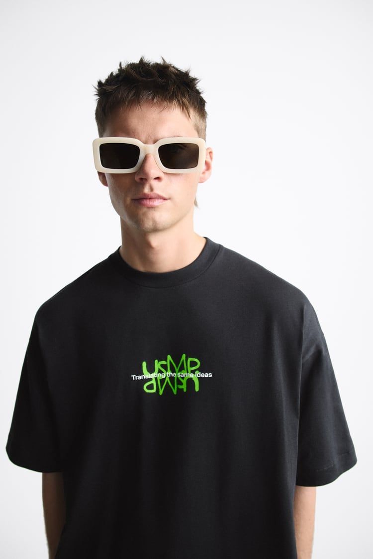 SLOGANLI T-SHIRT