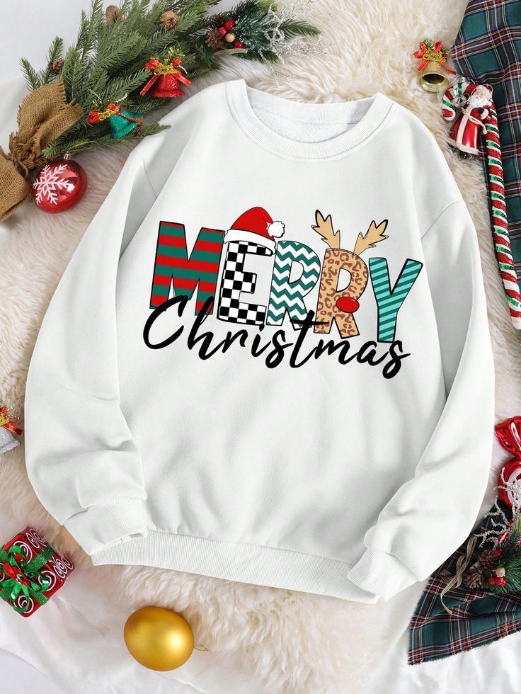 Funny Santa Christmas Sweatshirt: Festive Holiday Pullover