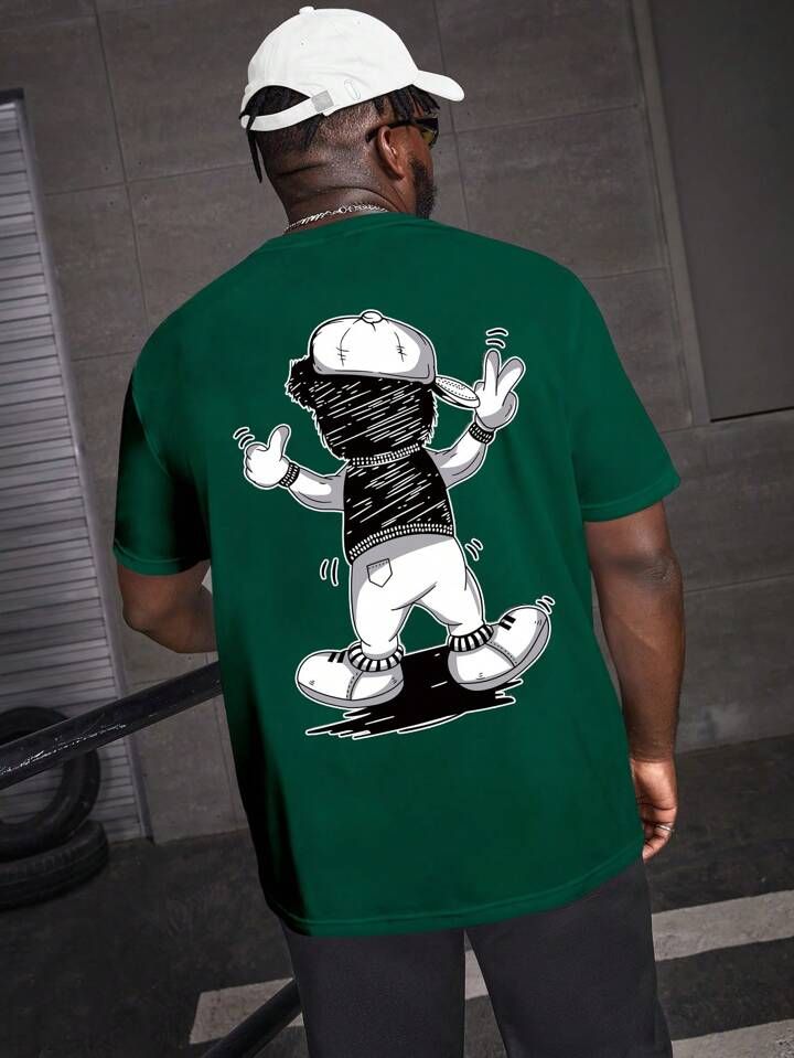 Men's Cartoon Graphic T-Shirt