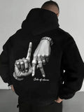 Code of Silence Hoodie | Dark Aesthetic Streetwear Fashion