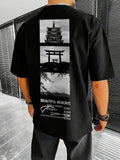 Japanese Black Theme Men shirt
