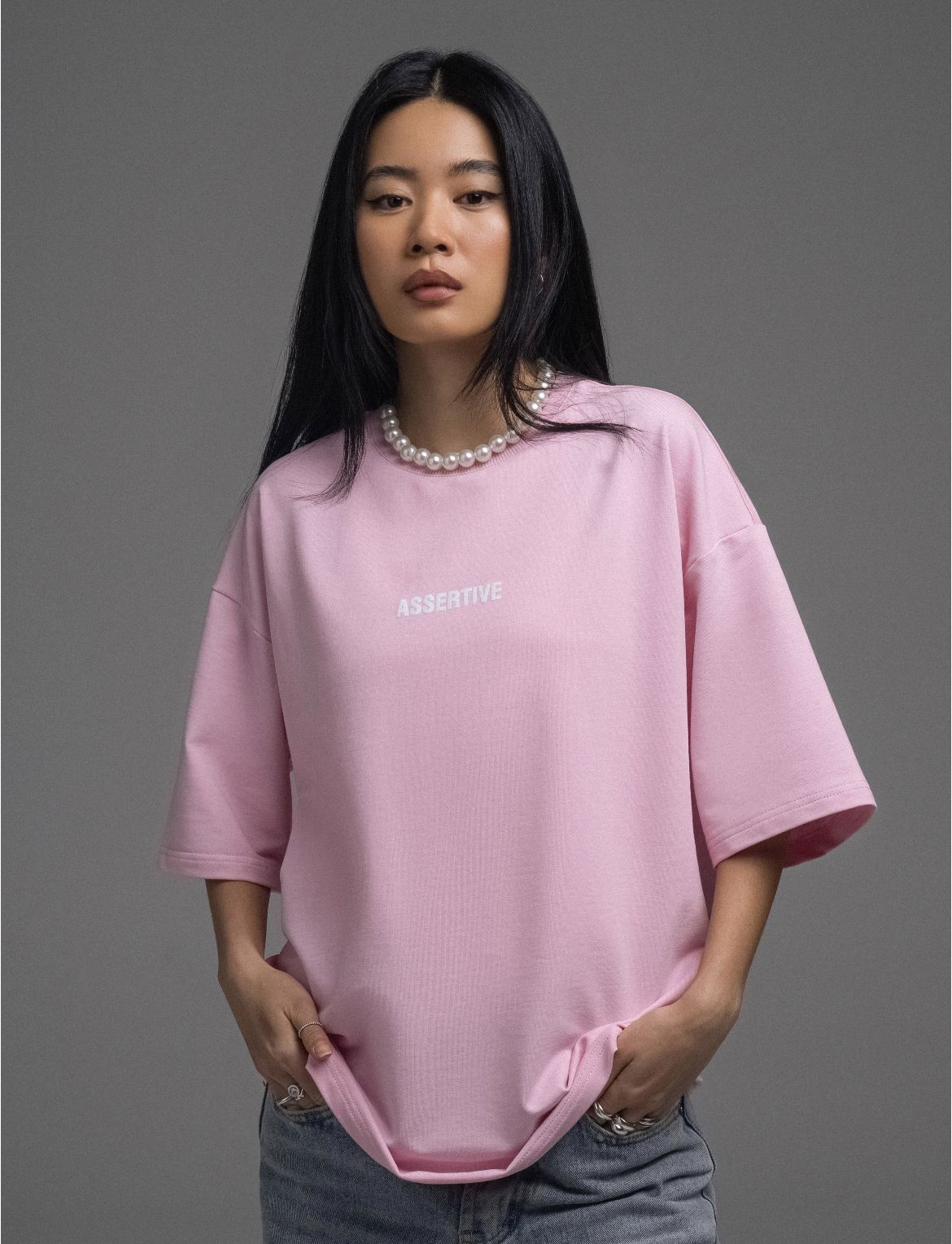 ASSERTIVE Women Oversized tshirts