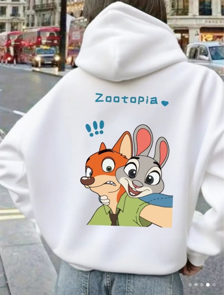 Cartoon Women Hoodies