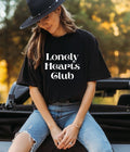 Comfort Colors® Lovely Hearts Club White Print T-shirt