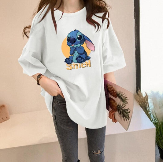 Stitch women's oversized tshirt