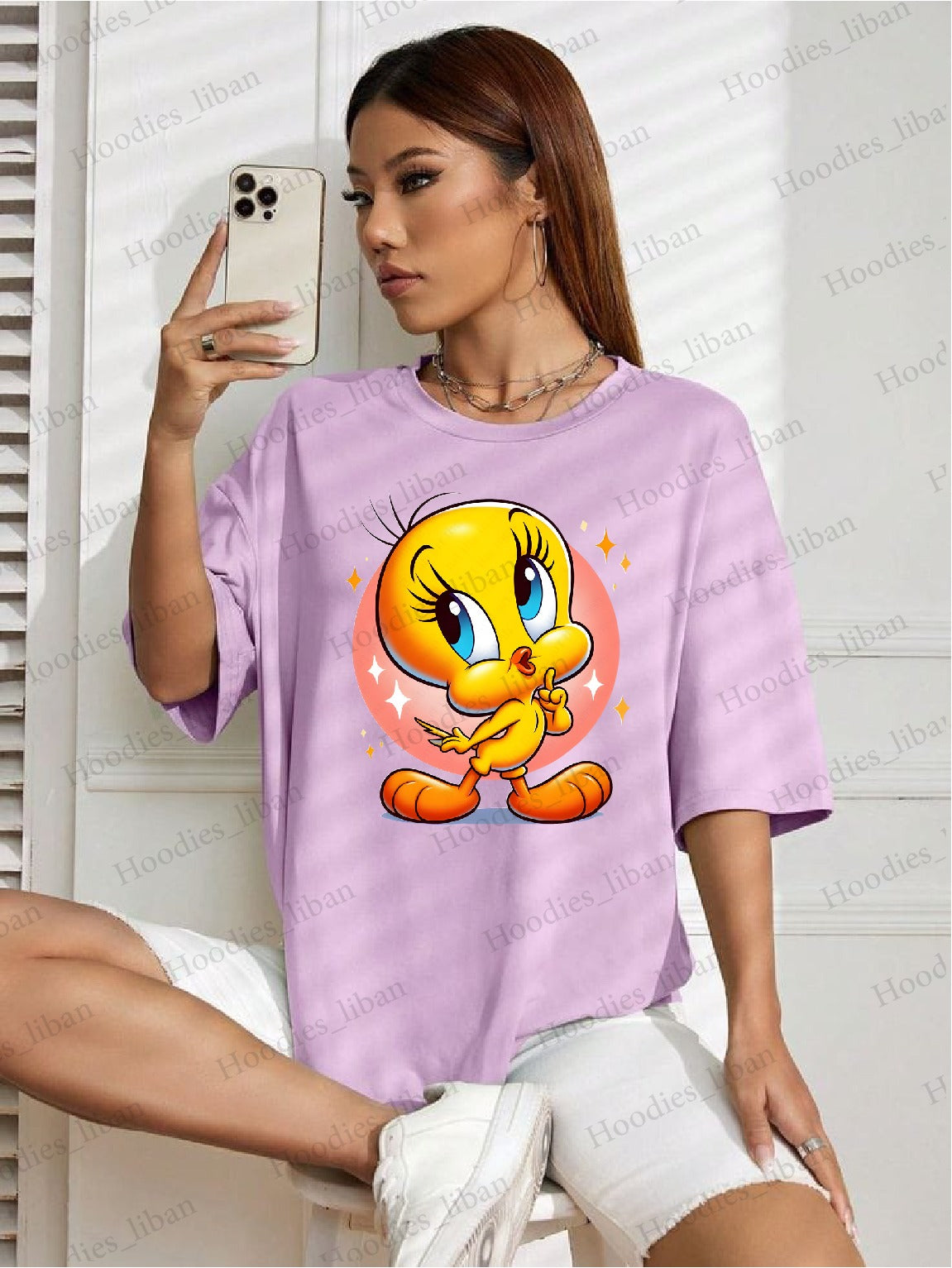 Tweety women's oversized tshirt