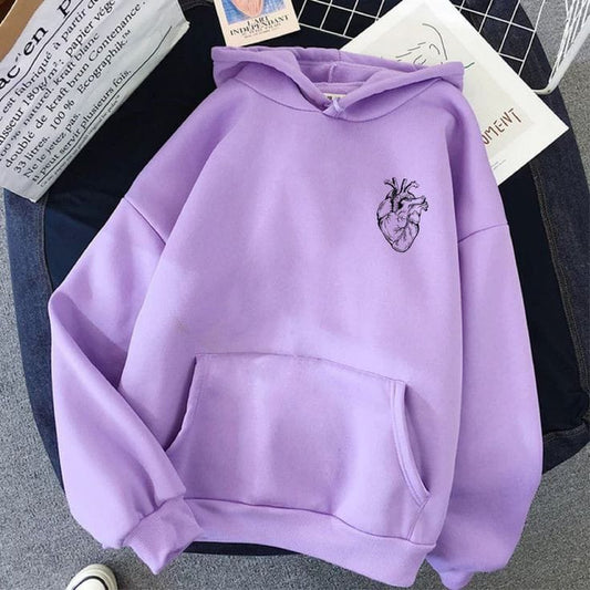 Heart oversized hoodie