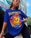 Happiness women's tshirt oversized