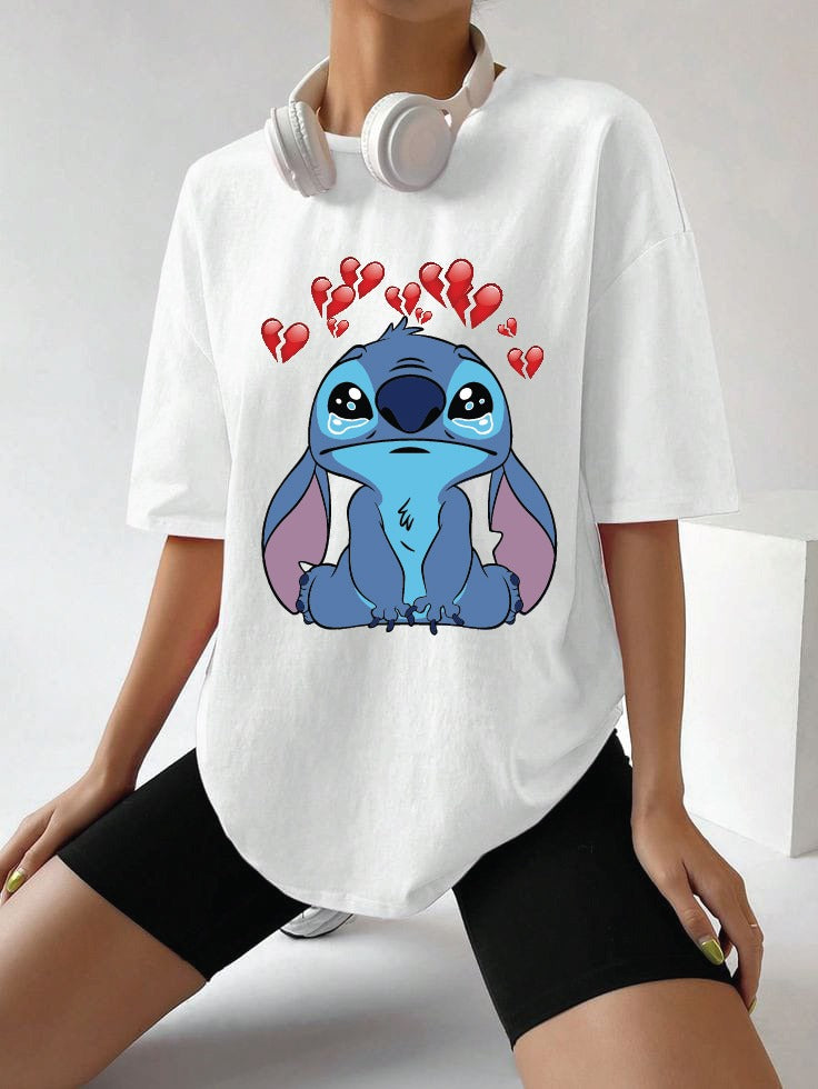 Stitch women's oversized tshirt