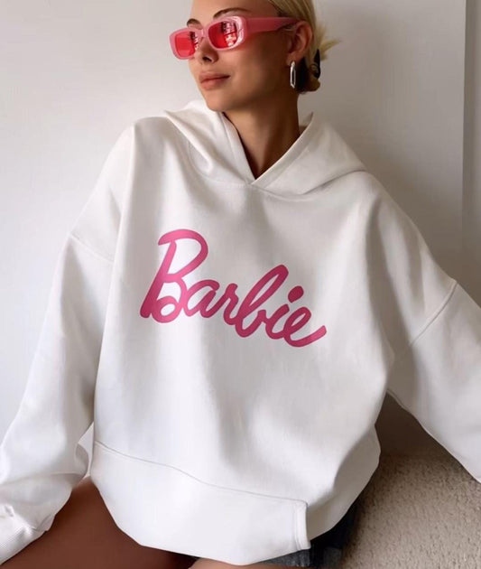 Barbie oversized women's hoodie