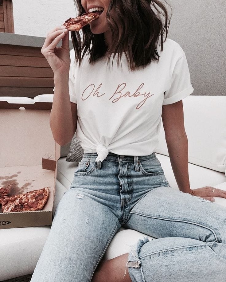 Oh Baby women's tshirt regular fit