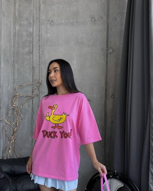 Duck women's oversized tshirt