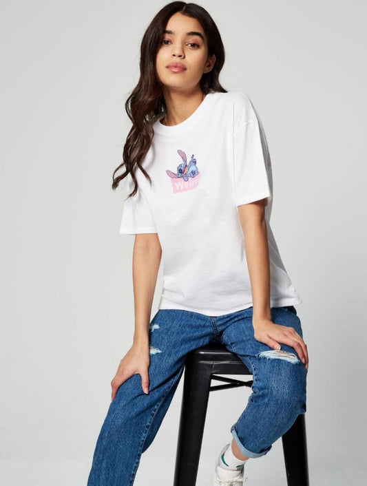 Stitch women's oversized tshirt