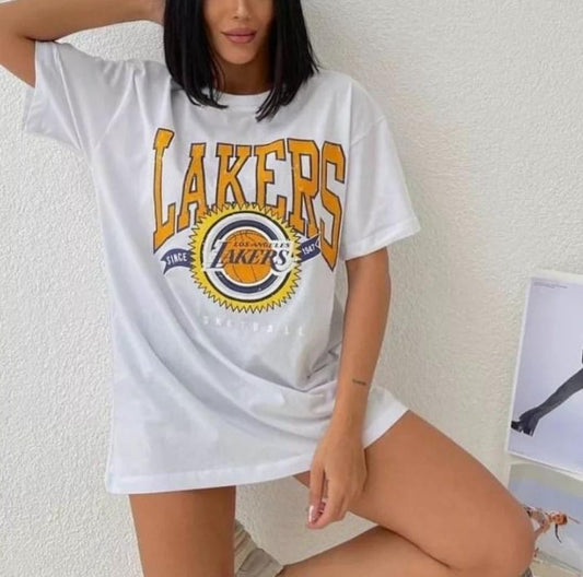 Lakers women's oversized tshirt