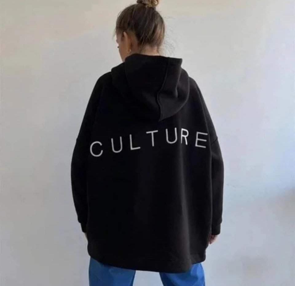 Culture women's oversized hoodie