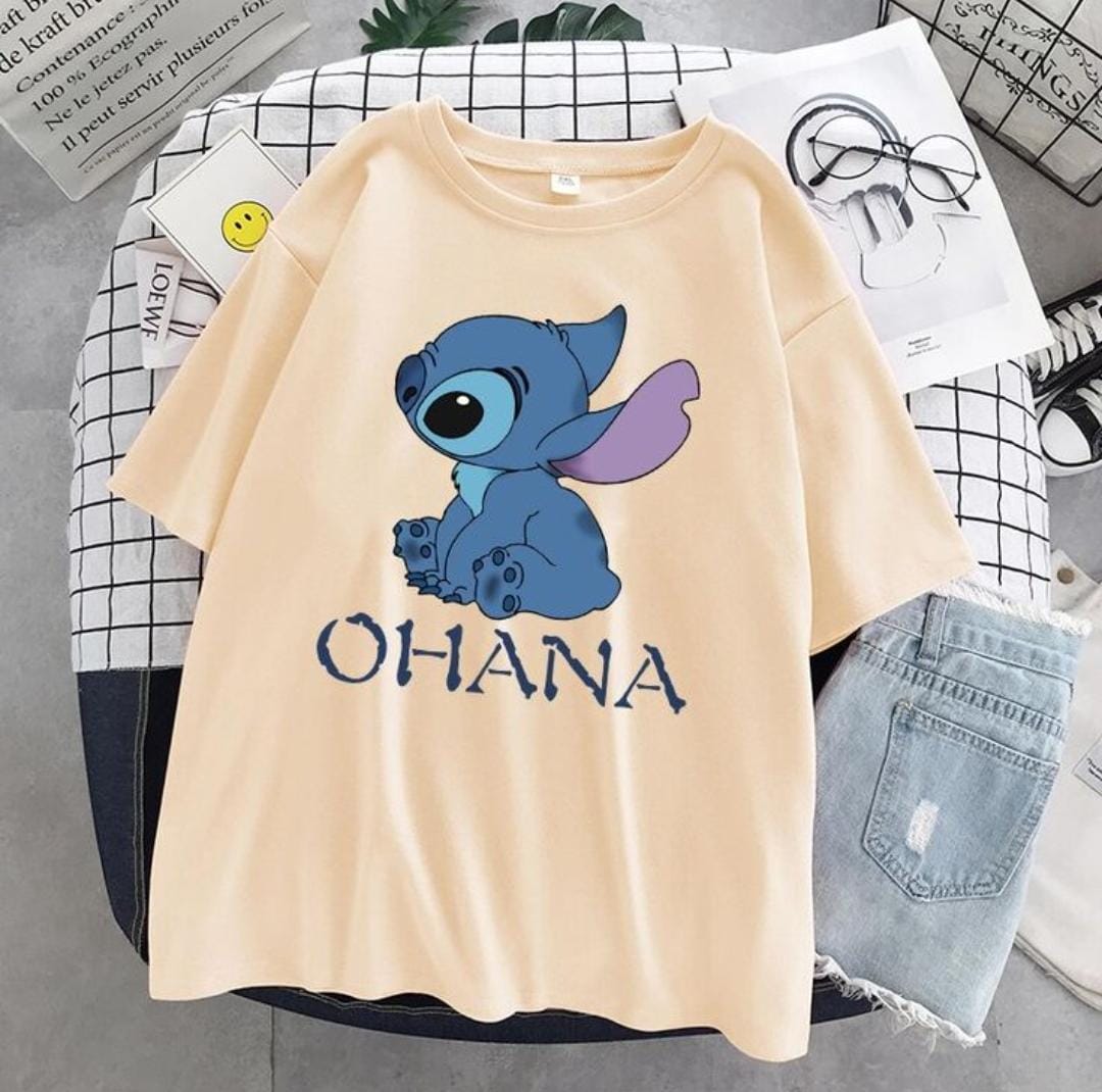 Stitch women's oversized tshirt