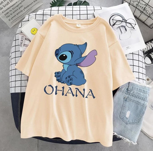 Stitch women's oversized tshirt