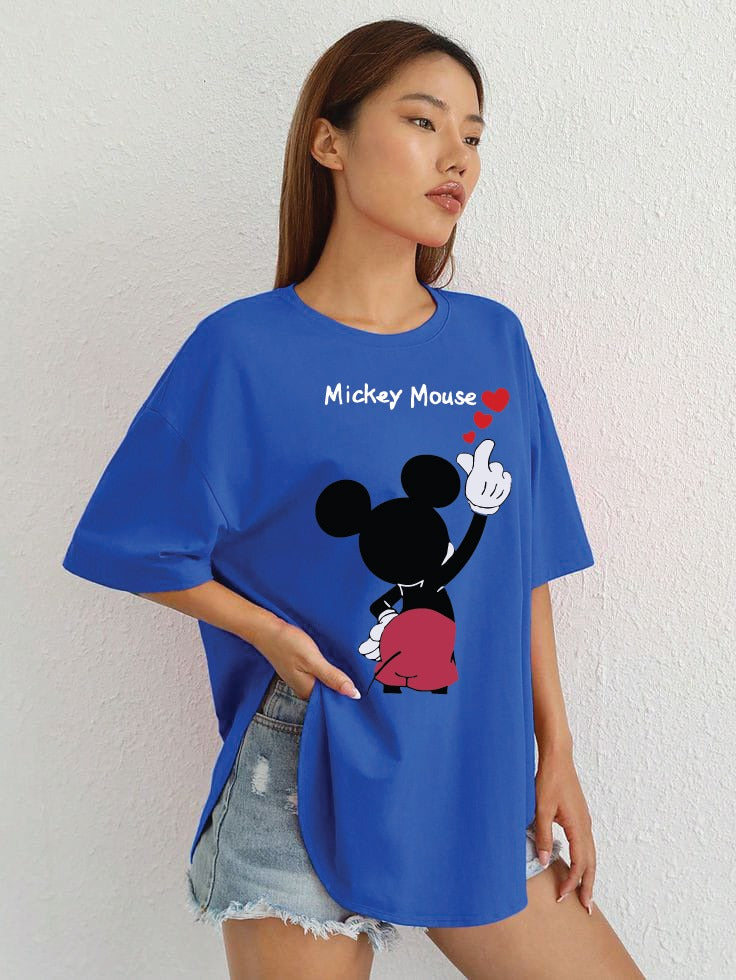 Mickey mouse women's oversized tshirt