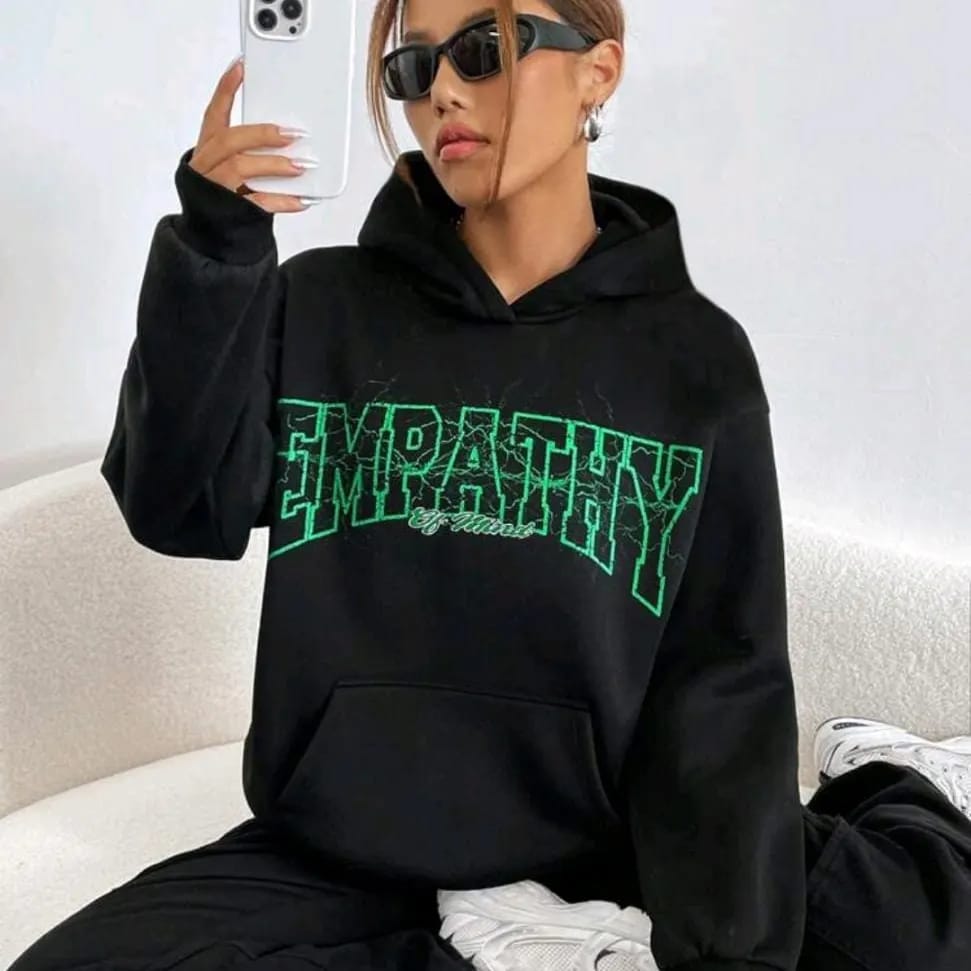 Empathy oversized hoodie