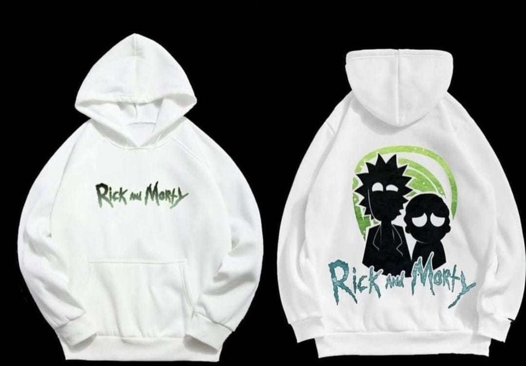 Rick and morty oversized hoodie