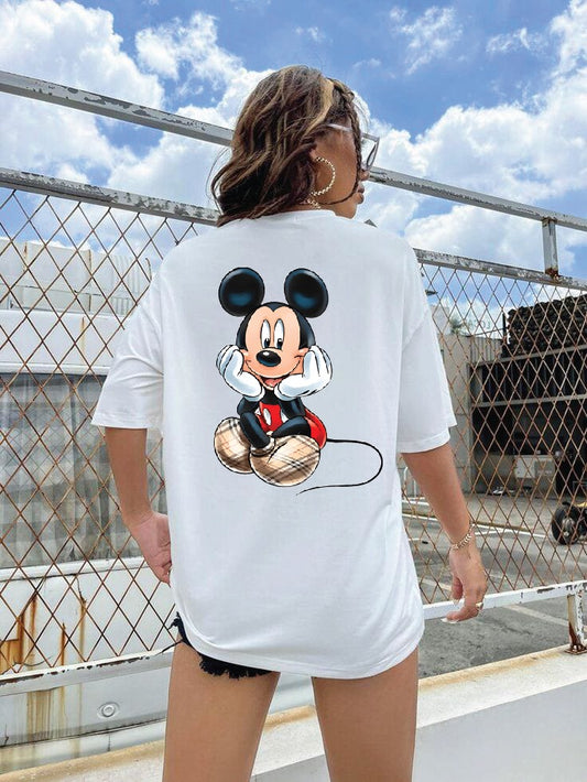 Mickey mouse women's oversized tshirt