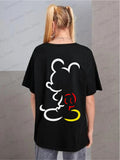 Mickey mouse women's oversized tshirt