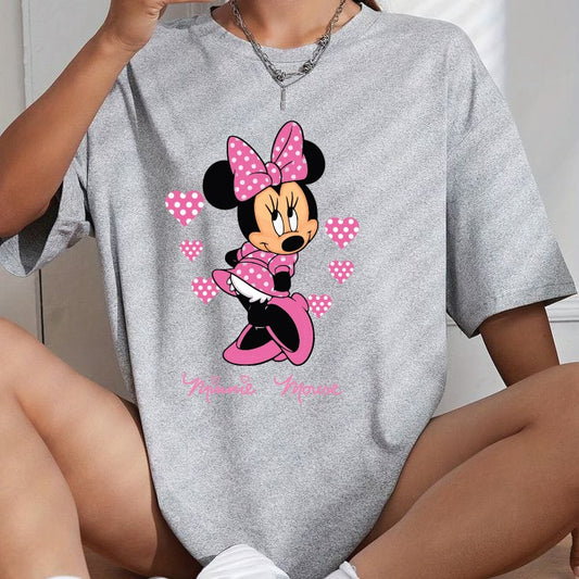 Minnie mouse women's oversized tshirt