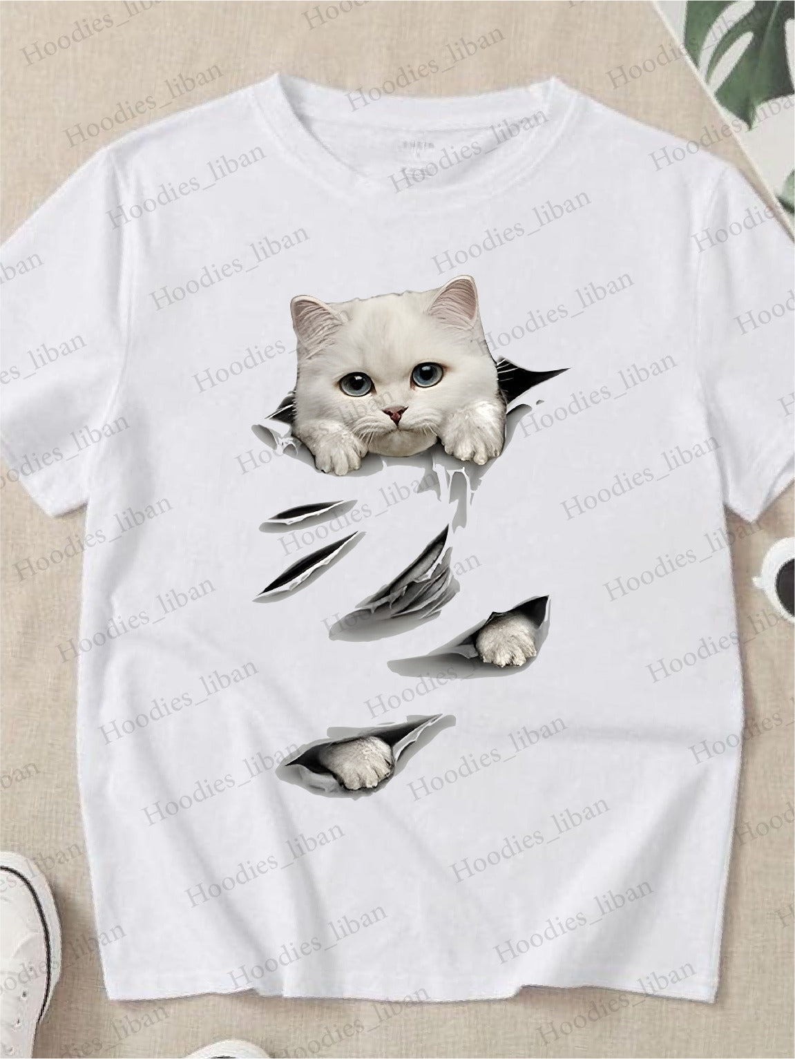 Cat women's tshirt regular fit