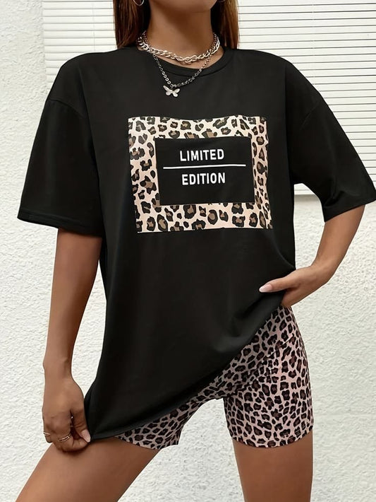 Limited edition women's oversized tshirt