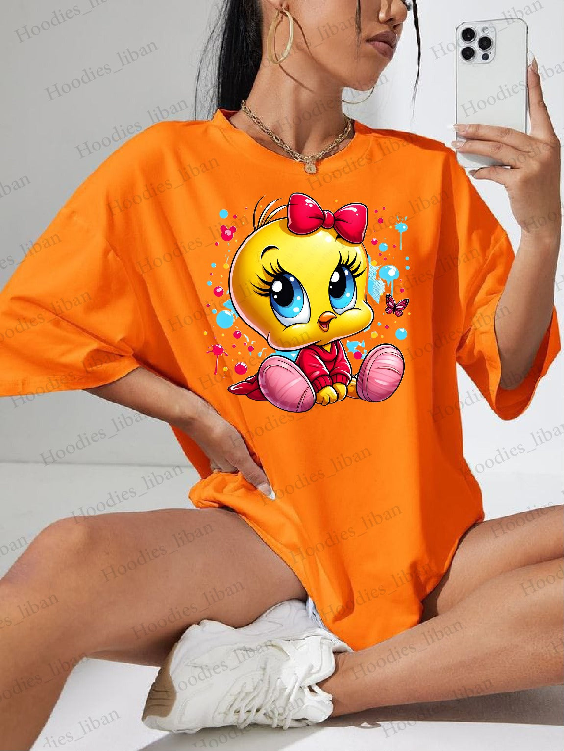 Tweety women's oversized tshirt