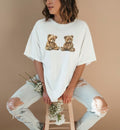 Teddy bear women's oversized tshirt